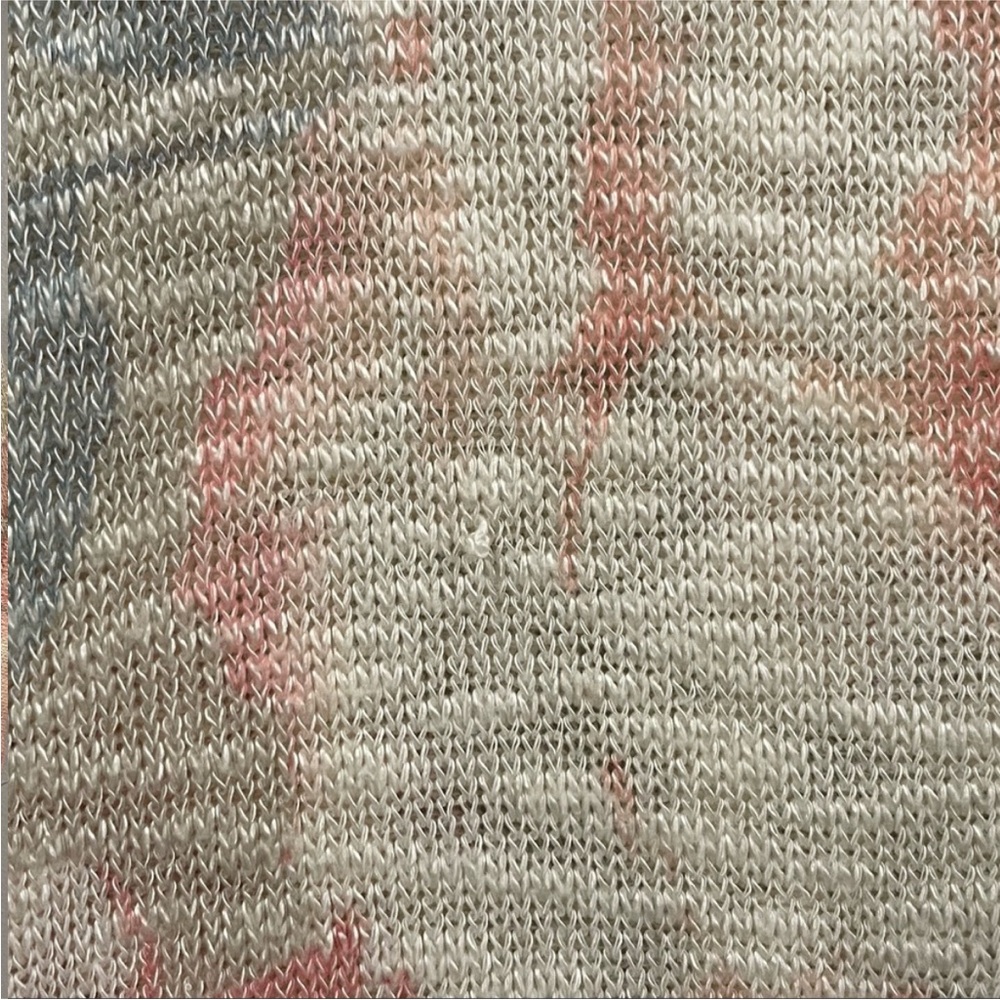 Akemi Kin Multi Color Knit Short Sleeve Top - Picture 5 of 8